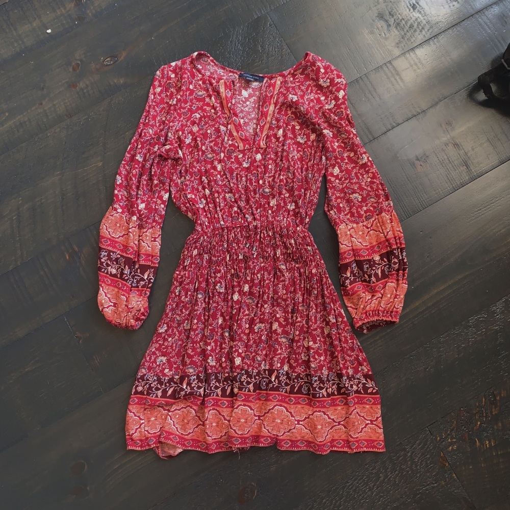 ✿ american eagle boho dress